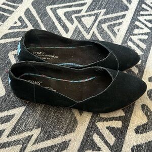 Toms Jutti Leather Flats Size 9